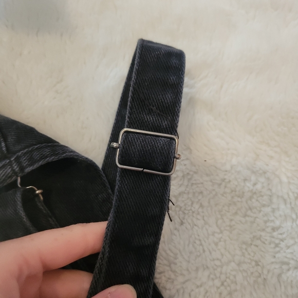 Pacsun Black short overalls - Picture 4 of 7